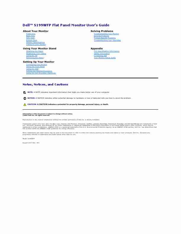 Dell Computer Monitor S199WFP-page_pdf